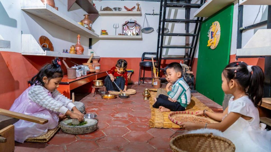 united_preschool_cocurricular_activities_nepali_house_zone, best preschool with co-curricular activities