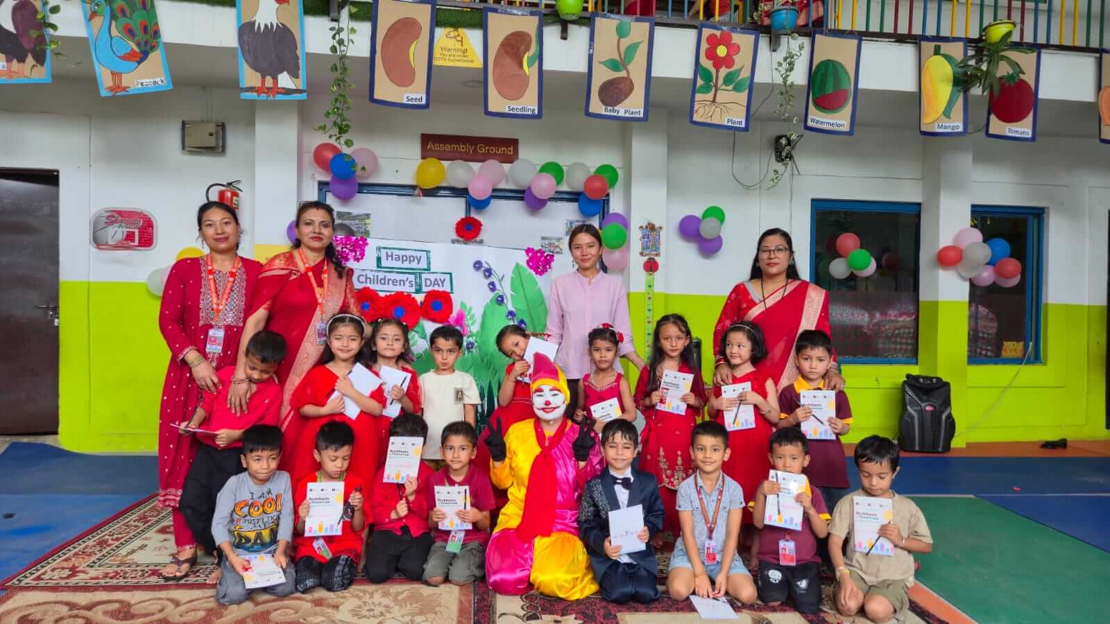 unitd preschool celebrating joker show in international childrens day